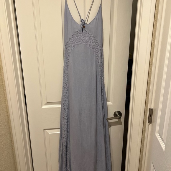 Free People Dresses & Skirts - Free People Maxi Dress with lace inserts